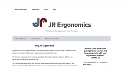 Desktop Screenshot of jrergonomics.com